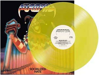 Cover for Atrophy · Socialized Hate (Clear Yellow) (LP) (2022)