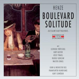 Boulevard Solitude - H.w. Henze - Musik - CANTUS LINE - 4032250143530 - 2. maj 2011