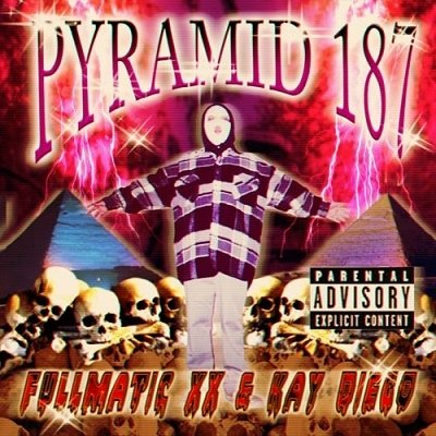 Cover for Fullmatic Xx &amp; Kay Diego · Pyramid 187 (7&quot;) [Japan Import edition] (2022)