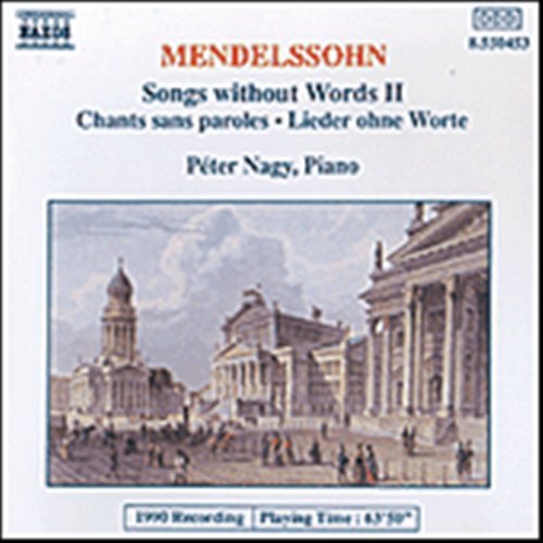 Cover for Péter Nagy · MENDELSSOHN: Songs w. Words 2 (CD) (1991)