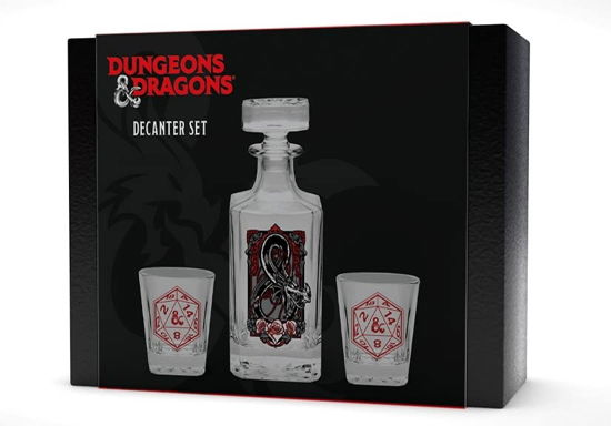 Cover for Dungeons &amp; Dragons · DUNGEONS &amp; DRAGONS - Set Decanter + 2 glass &quot;Logo&quot; (N/A)