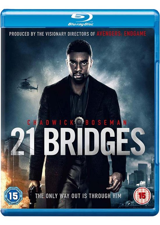 Cover for 21 Bridges (Blu-ray) (2020)