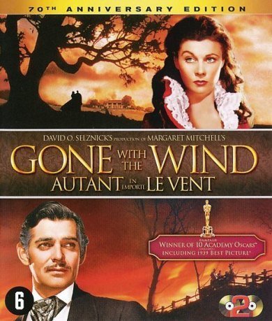 Gone With The Wind - Movie - Elokuva - WARNER HOME VIDEO - 5051888069530 - keskiviikko 8. joulukuuta 2010