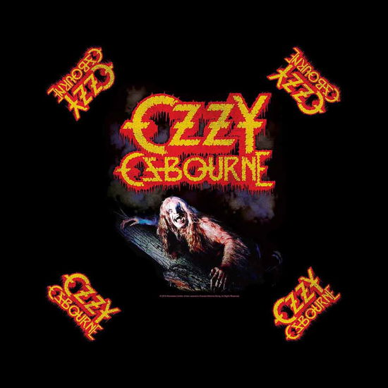 Ozzy Osbourne Unisex Bandana: Bark at the Moon - Ozzy Osbourne - Koopwaar - ROCKOFF - 5055339774530 - 