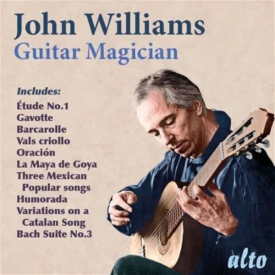 Cover for John Williams · Guitar Magician (Spanish &amp; Latin Plus A Bach Cello Suite Transcribed) (CD) (2014)