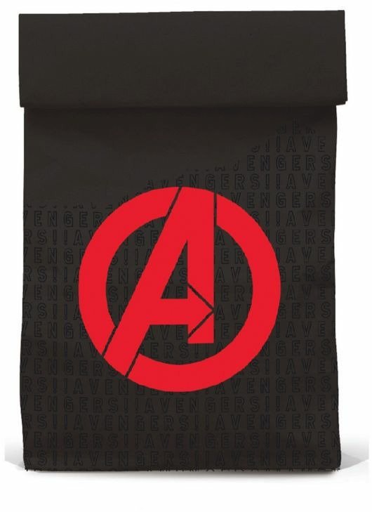 MARVEL - Lunch Bag Textile - Avengers - P.derive - Produtos - HALF MOON BAY - 5055453483530 - 