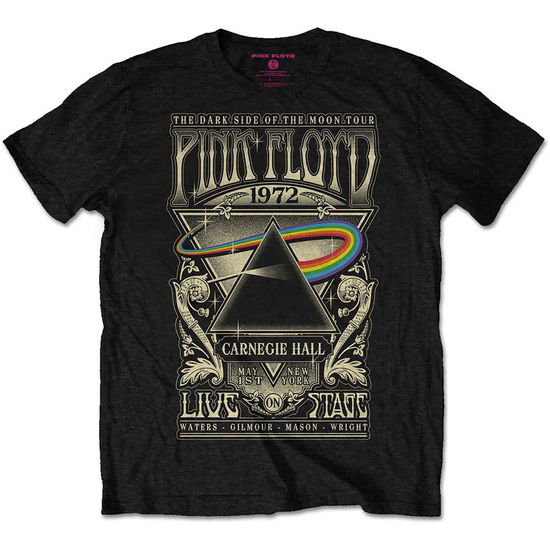 Pink Floyd Kids T-Shirt: Carnegie Hall Poster (Retail Pack) (11-12 Years) - Pink Floyd - Fanituote -  - 5056170680530 - 