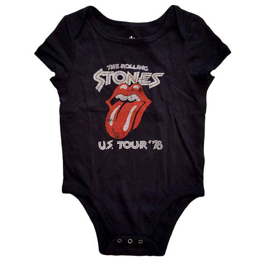 Cover for The Rolling Stones · The Rolling Stones Kids Baby Grow: US Tour '78 (9-12 Months) (CLOTHES) [Black - Kids edition]