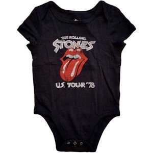 The Rolling Stones · The Rolling Stones Kids Baby Grow: US Tour '78 (9-12 Months) (Bekleidung) [Black - Kids edition]