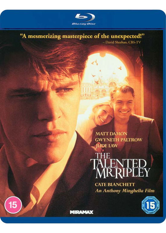 Cover for Fox · The Talented Mr Ripley (Blu-Ray) (2021)