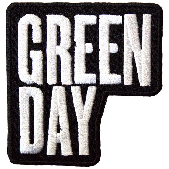 Cover for Green Day · Green Day Woven Patch: Stacked Logo (Standard) (Patch) (2024)