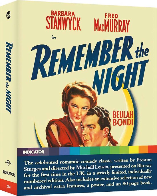 Remember The Night - Remember the Night Ltd - Movies - POWERHOUSE FILMS - 5060697922530 - December 26, 2022