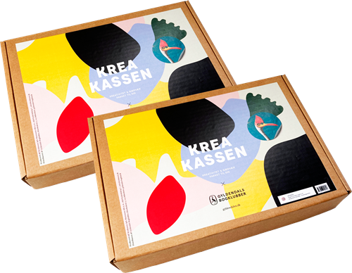 Cover for Ingen Forfatter · Kreakassen Krible, krable + En kort, en lang (Schreibwaren) [1. Ausgabe] (2021)