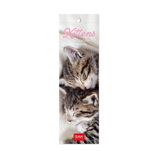 Cover for Legami · Bookmark Calendars - 2024 Bookmark Calendar - Kittes - 5.5x18 - Cats (Paperback Bog) (2023)