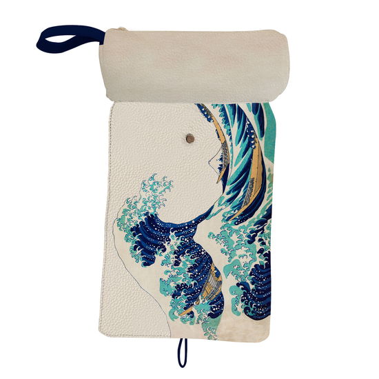 HOKUSAI - The Great Wave - Roll-Up Pencil Case - Hokusai - Merchandise -  - 8435497279530 - 