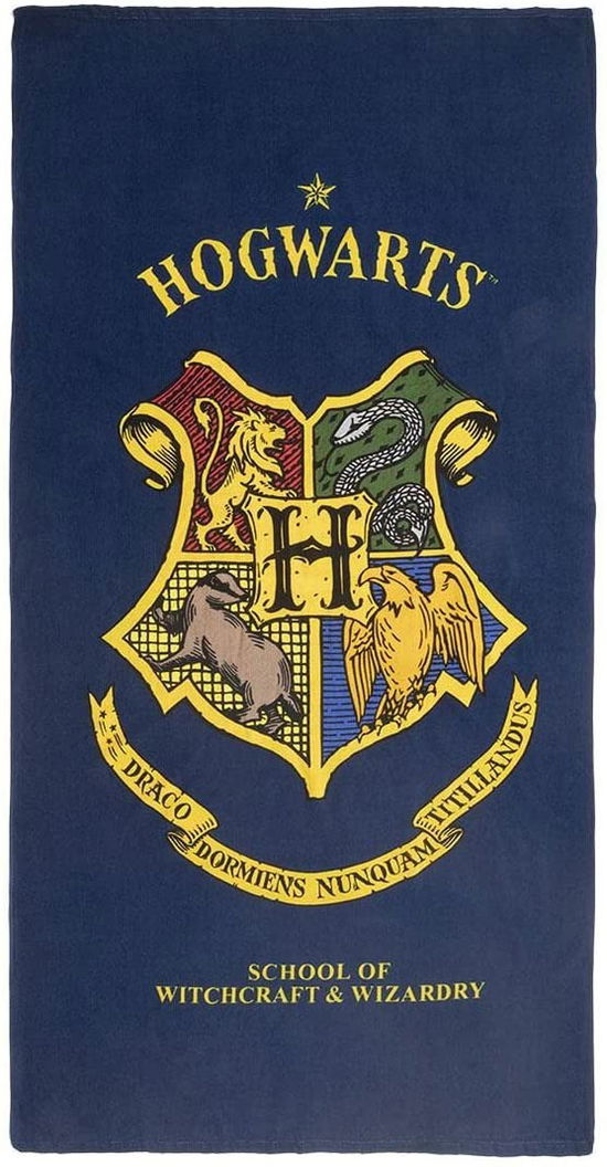 HARRY POTTER - Hogwarts - Beach Towel 90x180cm - TShirt - Koopwaar -  - 8445484050530 - 