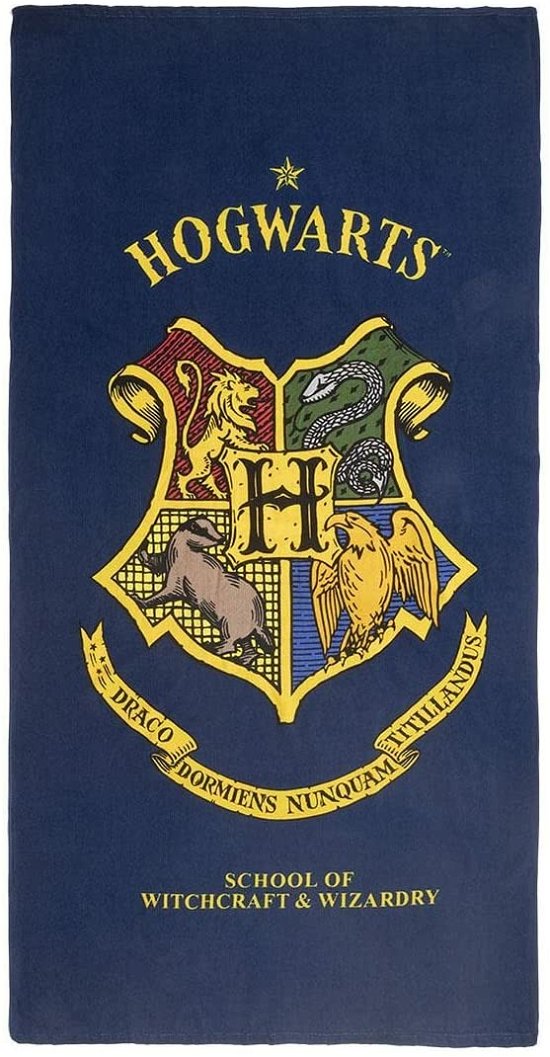 Cover for TShirt · HARRY POTTER - Hogwarts - Beach Towel 90x180cm (MERCH)