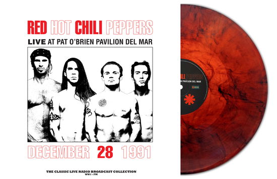 Cover for Red Hot Chili Peppers · At Pat O Brien Pavilion Del Mar (Red Marble Vinyl) (LP) [-coloure edition] (2022)