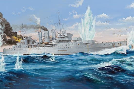 Cover for Trumpeter · 1/350 Hms Cornwall (N/A)