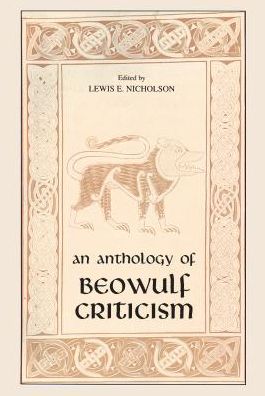 Cover for The Anthology of Beowulf Criticism (Hardcover Book) (1991)