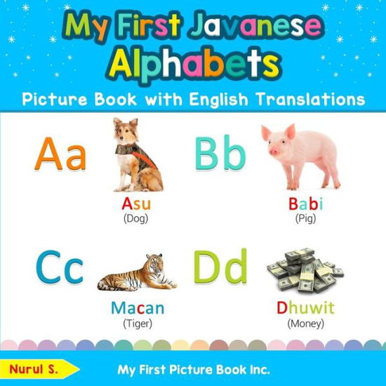 Cover for Nurul S · My First Javanese Alphabets Picture Book with English Translations (Book) (2019)