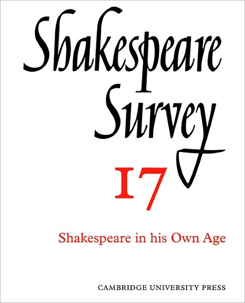 Shakespeare Survey - Shakespeare Survey Paperback Set - Allardyce Nicoll - Kirjat - Cambridge University Press - 9780521523530 - torstai 28. marraskuuta 2002