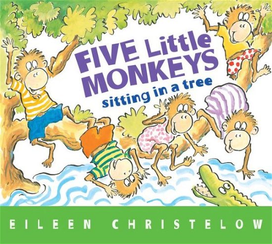 Cover for Eileen Christelow · Five Little Monkeys Sitting in a Tree (Board book) (2012)