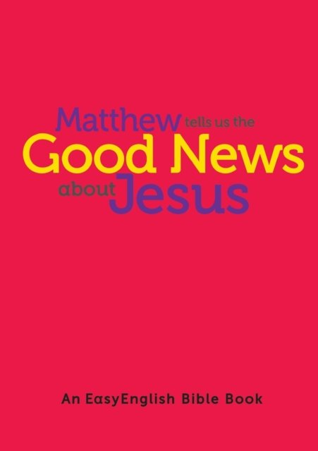 Cover for Bible Society · Gospel of Matthew (Paperback Book) (2022)
