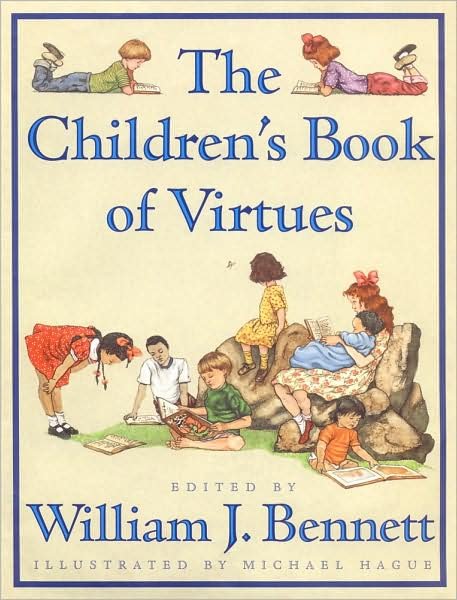 Cover for Bennett · Children's Book of Virtues (Hardcover bog) (1995)