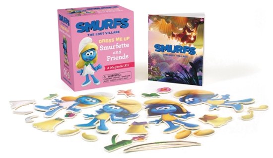 Cover for Running Press · Smurfs The Lost Village: Dress Me Up Smurfette and Friends: A Magnetic Kit (Buch) (2017)