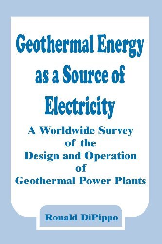 Cover for Ronald Dipippo · Geothermal Energy as a Source of Electricity: A Worldwide Survey of the Design and Operation of Geothermal Power Plants (Paperback Book) (2002)