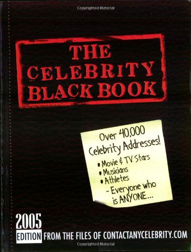 Cover for Jordan Mcauley · Celebrity Black Book: Over 40,000 Celebrity Addresses (Paperback Book) (2005)