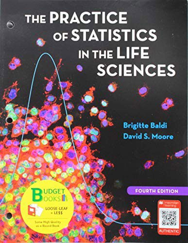 Cover for Brigitte Baldi · Loose-leaf Version for Practice of Statistics in the Life Sciences (Loose-leaf) (2017)