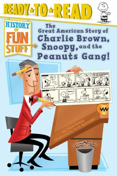 The Great American Story of Charlie Brown, Snoopy, and the Peanuts Gang! - Chloe Perkins - Książki - Simon Spotlight - 9781481495530 - 16 maja 2017