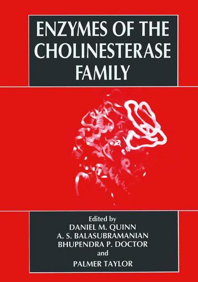 Cover for A S Balasubramanian · Enzymes of the Cholinesterase Family (Pocketbok) [Softcover reprint of the original 1st ed. 1995 edition] (2013)