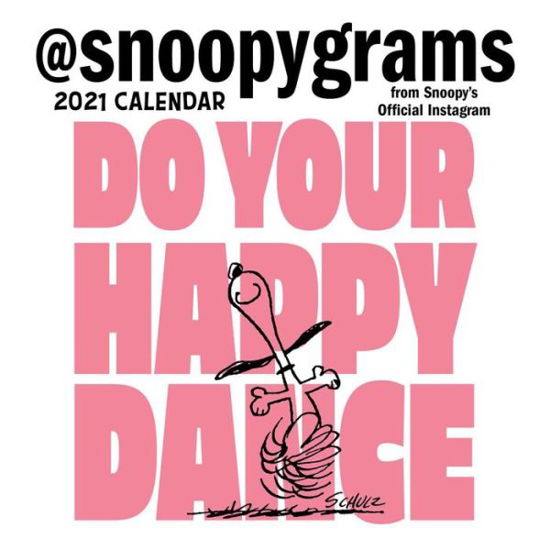 Peanuts 2021 Mini Wall Calendar: Do Your Happy Dance - Peanuts Worldwide LLC - Gadżety - Andrews McMeel Publishing - 9781524857530 - 12 listopada 2020