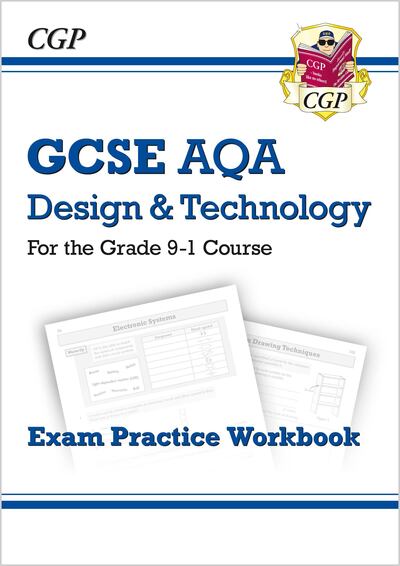 Cover for CGP Books · New GCSE Design &amp; Technology AQA Exam Practice Workbook - CGP AQA GCSE DT (Taschenbuch) (2024)