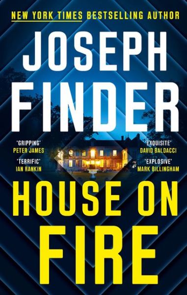 Cover for Joseph Finder · House On Fire (Hardcover Book) (2020)