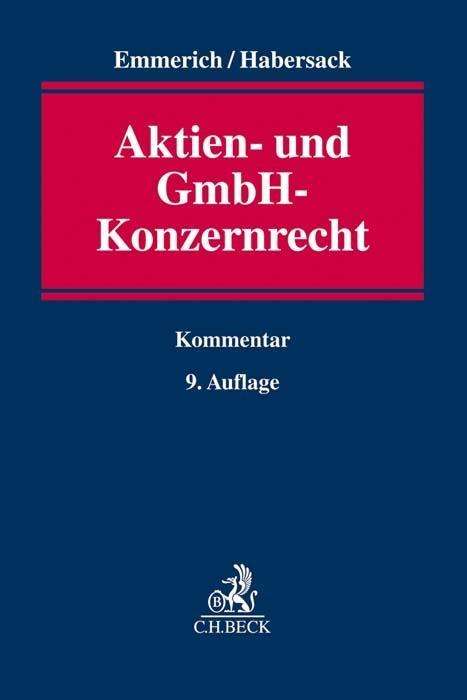 Cover for Emmerich · Aktien- und GmbH-Konzernrecht (Book)