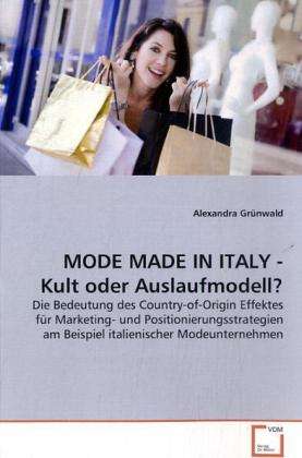 Cover for Grünwald · MODE MADE IN ITALY - Kult oder (Book)