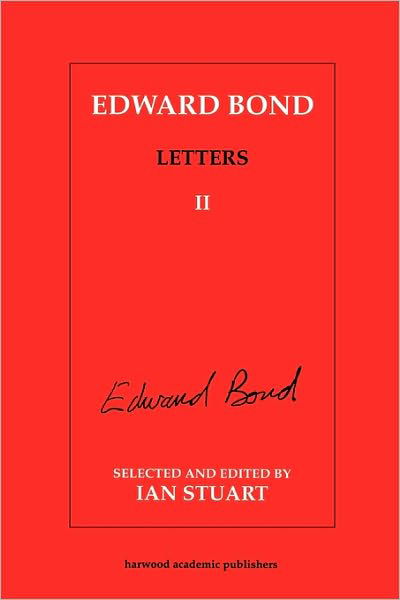 Cover for Edward Bond · Edward Bond: Letters 2 (Paperback Book) (1996)