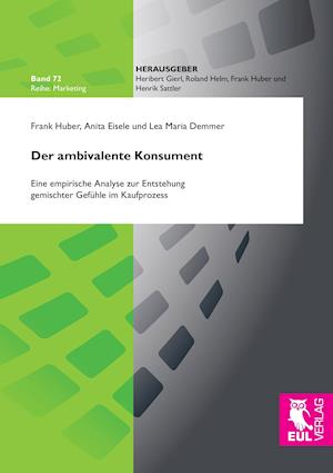 Cover for Frank Huber · Der ambivalente Konsument (Paperback Book) (2016)