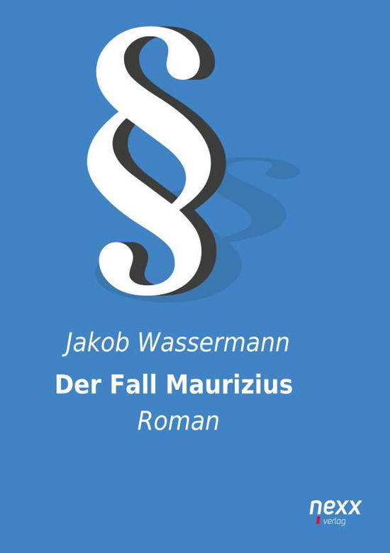 Cover for Wassermann · Der Fall Maurizius (Book)