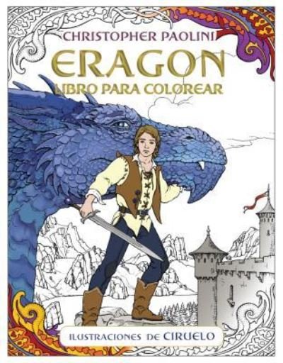 Cover for Christopher Paolini · Eragon. Libro oficial para colorear (Paperback Book) (2017)