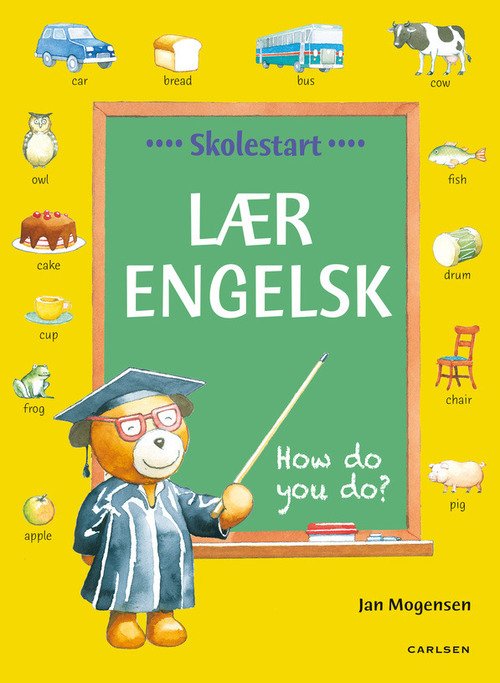 Skolestart: Lær engelsk - skolestart (kolli m/5 stk.) - Jan Mogensen - Bøker - Carlsen - 9788740500530 - 15. april 2014