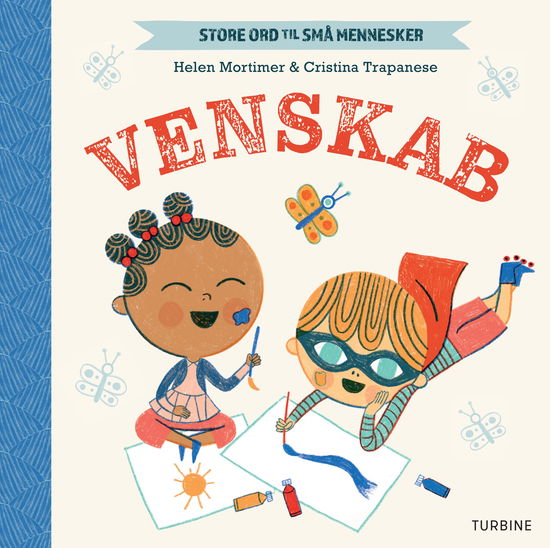 Cover for Helen Mortimer · Store ord til små mennesker - Venskab (Cardboard Book) [1st edition] (2021)