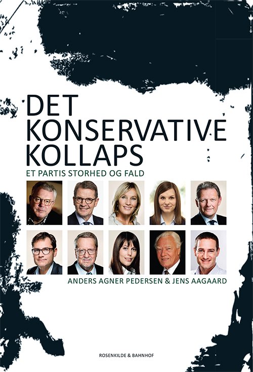 Cover for Anders Agner  Pedersen og  Jens Aagaard · Det konservative kollaps (Sewn Spine Book) [1. Painos] (2014)