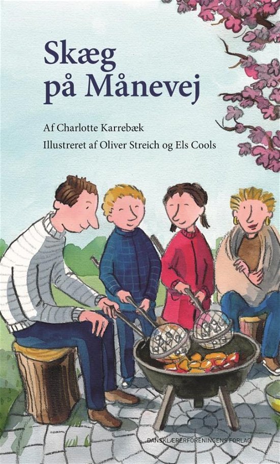 Cover for Charlotte Karrebæk · Otto og Lea: Skæg på Månevej (Sewn Spine Book) [1st edition] (2018)