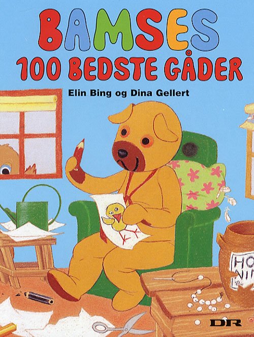 Cover for Elin Bing · Bamses 100 bedste gåder (Cardboard Book) [3e uitgave] (2007)