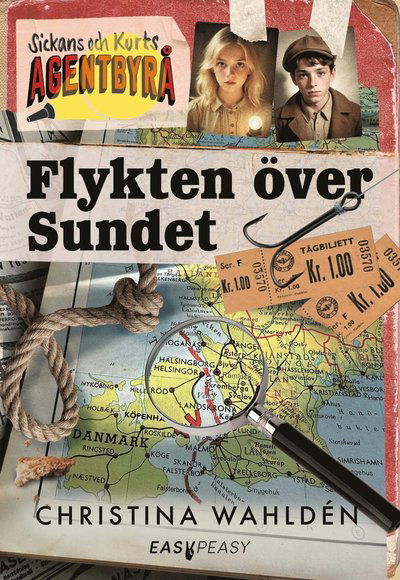 Cover for Christina Wahldén · Flykten över Sundet (N/A) (2025)